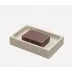 Goa Sand Soap Dish 6"L x 4"W x 1"H
