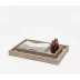 Goa Sand Bath Trays 13"L x 9.5"W x 1.5"H, 10"L x 6"W x 1.5"H, Set of 2