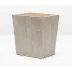 Goa Sand Wastebasket Square: 9"L x 9"W x 11"H