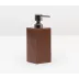 Hampton Tobacco Soap Pump 2.5"L x 2.5"W x 7.5"H