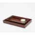 Hampton Tobacco Bath Trays 13.5"L x 10.5"W x 1.5"H, 11"L x 7"W x 1.5"H, Set of 2