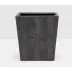 Hawen Black Wastebasket Rectangular: 10"L x 8"W x 11"H