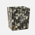 Lark Dark Wastebasket Rectangular: 10"L x 8"W x 11.5"H