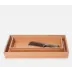 Lorient Aged Camel Trays 13"L x 10.5"W x 1.5"H, Set of 2