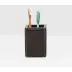 Lorient Charcoal Brush Holder 3.5"L x 3.5"W x 4.5"H