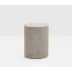Manchester Sand Canister Round Small Realistic Faux Shagreen