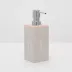 Manchester Sand Soap Pump Square Straight Realistic Faux Shagreen