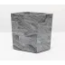 Milan Gray Wastebasket Rectangular Tapered Romblon Stone