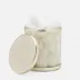 Pomaria Brushed Silver Bath Canister Large: 4.5"D x 4.5"H