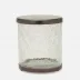 Pomaria Dark Bronze Bath Canister Large: 4.5"D x 4.5"H