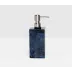 Santorini Dark Blue Soap Pump Square Straight Pen Shell