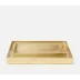 Tiset #Dnr# Trays, Set Of 2 Rs Gold Etched Stainless Steel