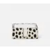 Bandar Dalmatian Print, Cocktail Napkin Tray, Hair-On-Hide, Pack of 2