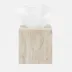 Athlone Beige Tissue Box Square Straight Marble