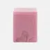 Abiko Cherry Blossom Canister Small Square Straight Cast Resin