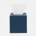 Dannes True Navy Tissue Box 5.5"L x 5.5"W x 6"H