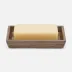 Westerly Oak Soap Dish Rectangular Tapered Veneer