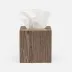 Westerly Oak Tissue Box Square Straight Veneer