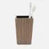 Westerly Oak Brush Holder Square Tapered Veneer