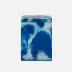 Bahia Blue Canister Square Straight Small Swirled Resin