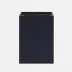 Ghent Navy Wastebasket Square: 8"L x 8"W x 11"H