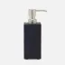 Ghent Navy Soap Pump 2.5"L x 2.5"W x 7.5"H