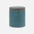 Maranello Teal/Brown Canister Round Abaca/Resin