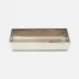 Hagen Shiny Nickel Soap Dish 6.5"L x 4.5"W x 1"H