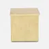 Mancora Shiny Brass Bath Canister 4"L x 4"W x 4"H