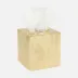 Mancora Shiny Brass Tissue Box 5.5"L x 5.5"W x 6"H