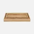 Sumter Natural Nested Trays Rectangular Straight Hemp, Set Of 2