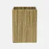 Sumter Olive Wastebasket Square Straight Hemp