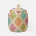 Cora Multicolor Hamper Small: 17.75"D x 24"H