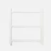 Ramsey Bright White Wall Hanging Towel Rack Large: 32"L x 4"W x 36"H