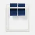 Ramsey Bright White Freestanding Towel Rack Large: 32"L x 4"W x 36"H