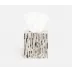Luzia Silver Mix Tissue Box Square Straight Romblon Stone/Shell/Metal