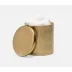 Remy Antique Brass Bath Canister 4.5"D x 4.5"H