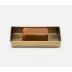 Remy Antique Brass Soap Dish 6.5"L x 4.5"W x 1"H