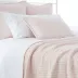 Boyfriend Slipper Pink Matelasse Coverlet King