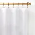 Lush Linen White Curtain Panel 115"x108"