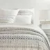 Hawthorn Neutral Coverlet Full/Queen