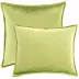 Panne Velvet Chartreuse Decorative Pillow (Cover Only)