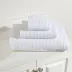 Wonderful Waffle White Bath Towel