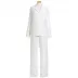 Lush Linen White Pajama Extra Extra Large