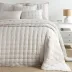 Cozy Cotton Natural Puff Coverlet Full/Queen