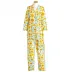 Silly Sunflowers Yellow Pajama Extra Large