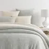 Tilden Natural/Grey Matelasse Coverlet Full/Queen