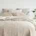 Viola Velvet Grey Quilt Full/Queen 92" x 96"