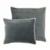 Gehry Velvet/Linen Pacific Decorative Pillow - 16" Lumbar