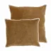 Gehry Velvet/Linen Sand Decorative Pillow - 16" Lumbar